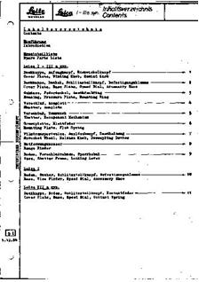 Leica Standard manual. Camera Instructions.